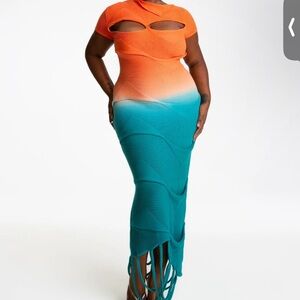 Hanifa TALIAH KNIT DRESS size is 4-6. Small